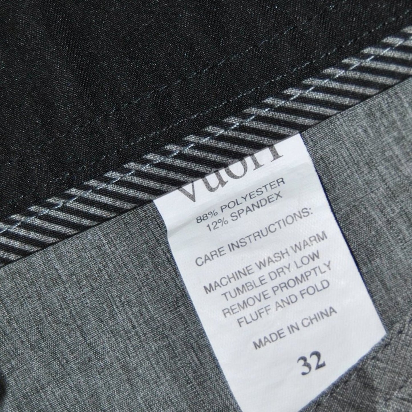 Vuori Sonic Seamless Board Shorts Gray Size 32