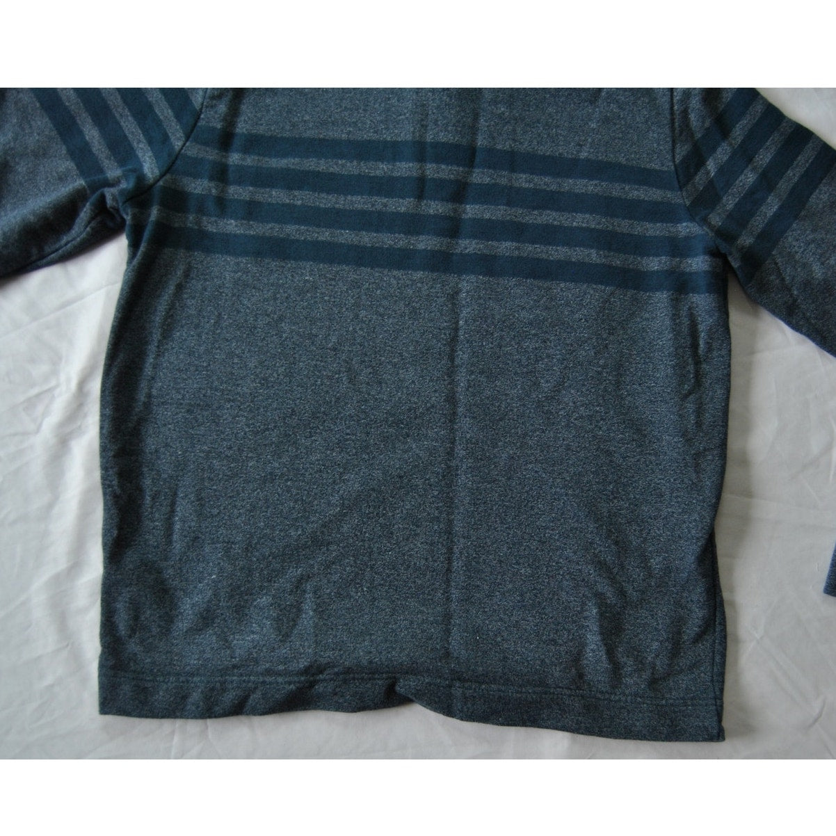 Banana Republic Medium Blue Quarter Button-up Sweater