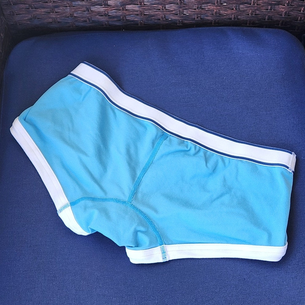 Baby Blue w/ White Trim Brand: Cocksox Boxer Brief Underwear Small