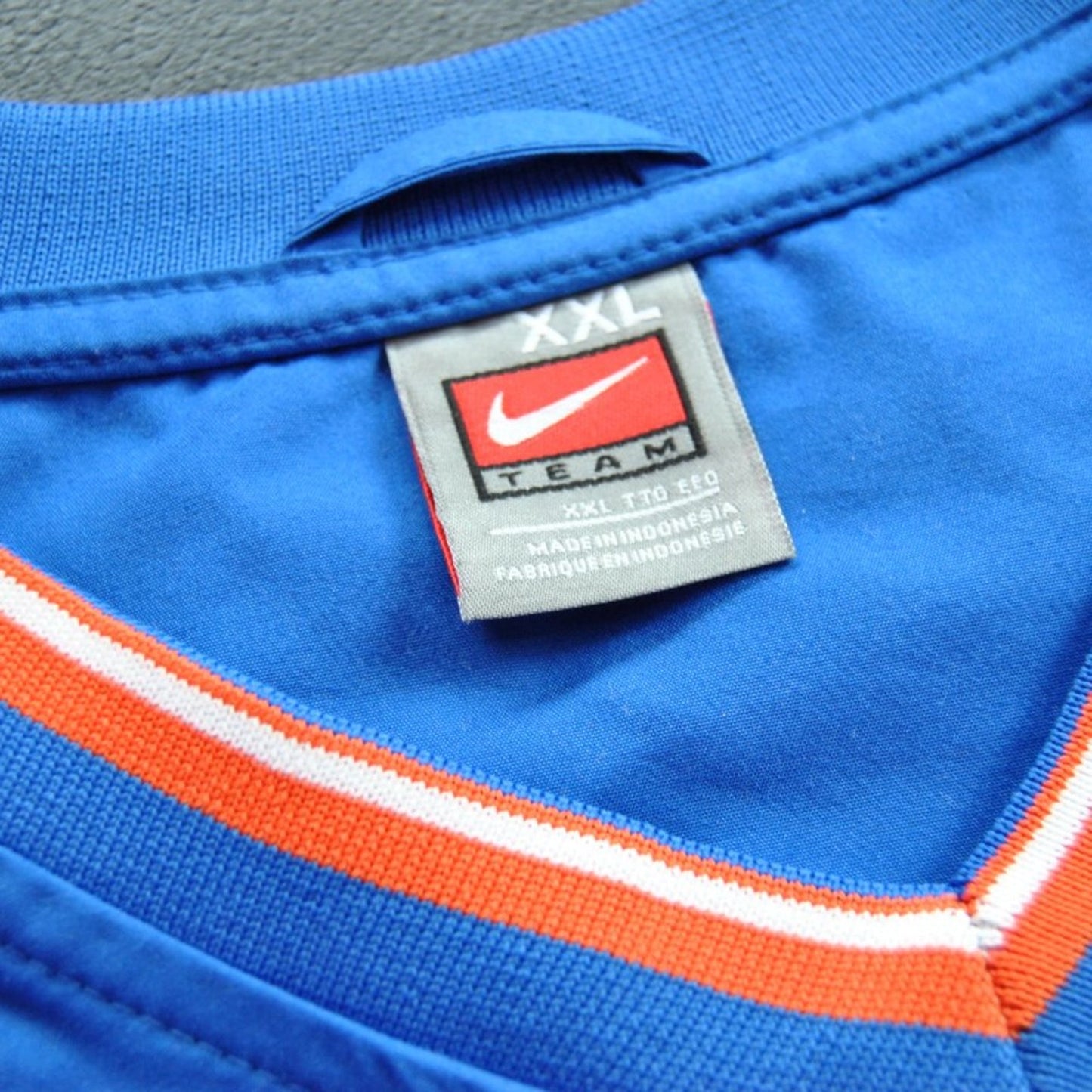 Nike Florida Gators XXL Orange & Blue Lightweight Pullover Jacket w/ Pockets
