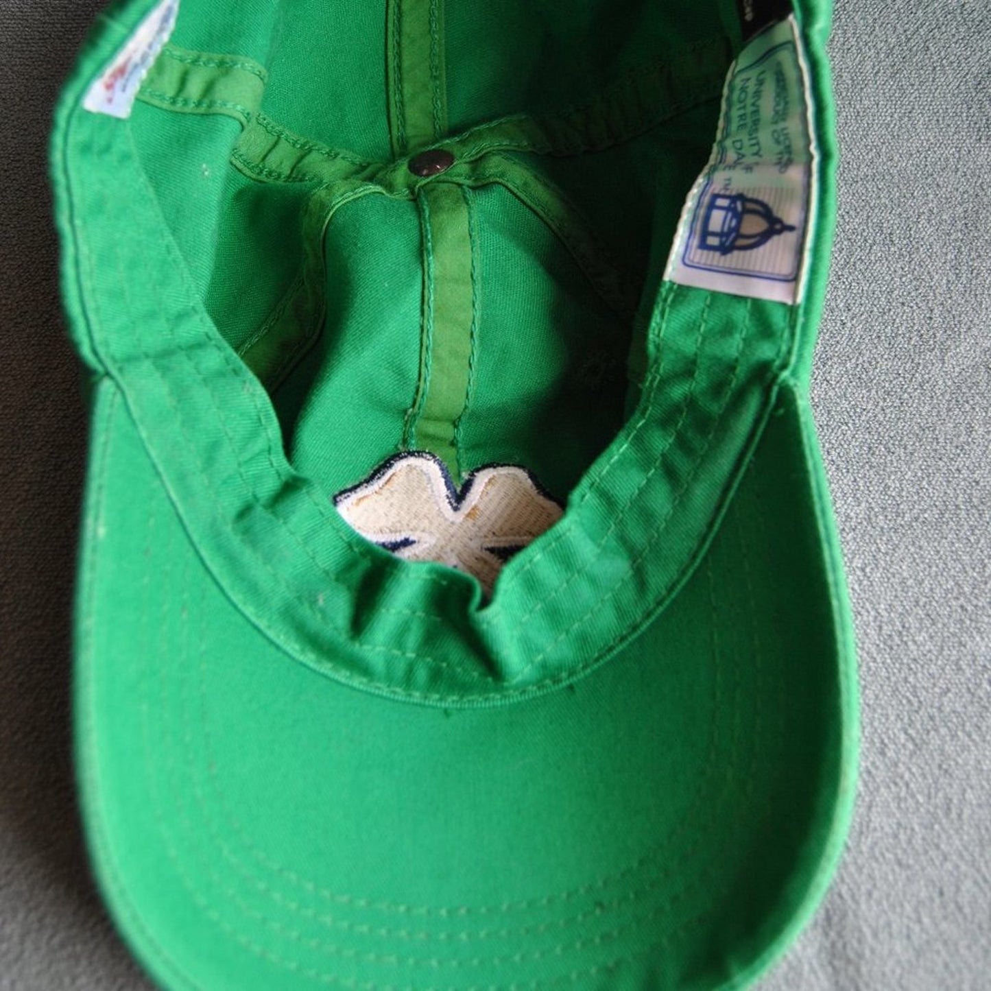 Notre Dame Fighting Irish Officially Licensed Signature Adjustable Hat (OSFM)