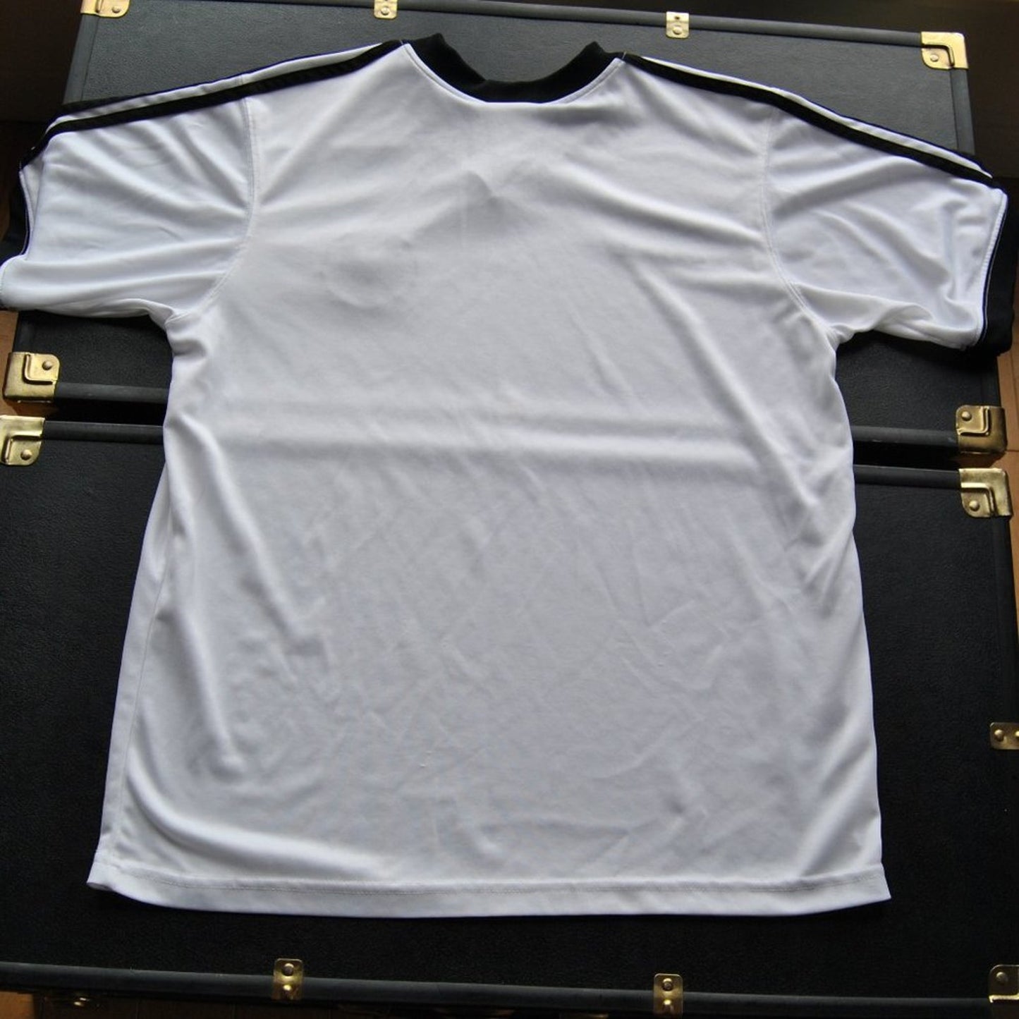 Deutscher Fussball-Bund Medium White & Black Adidas Jersey