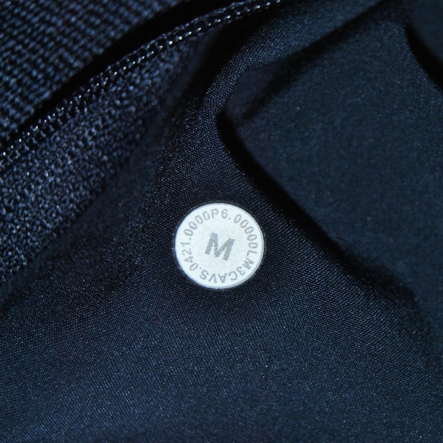 Lululemon Medium Blue Crewneck Sweater w/ 1/2 zip Side w/ Hidden Pocket