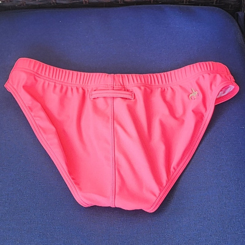 Marcuse Bright Pink Swim Brief Medium