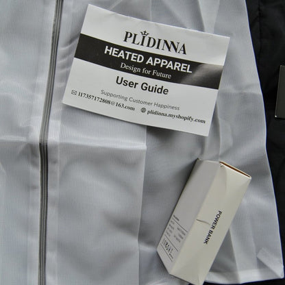 Plidinna Small Heated Vest Small Black New with Carrying Case