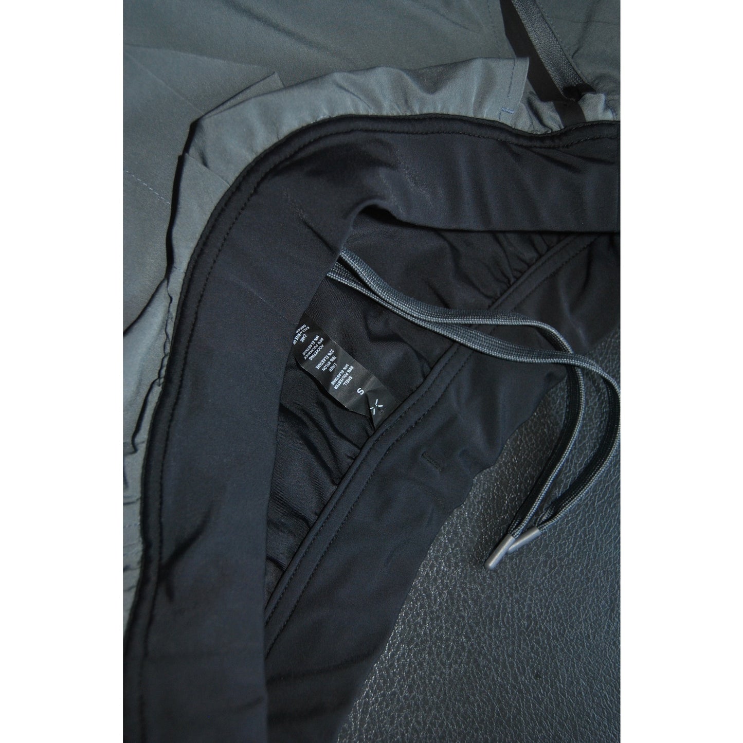 Ten Thousand Small Gray & Black Interval Shorts w/ Pockets