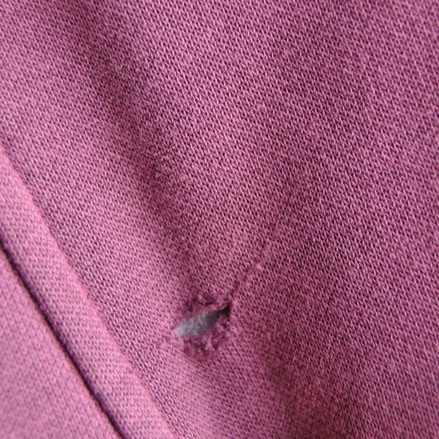 Puma Large Gray & Purple Full Button-Up Coat with Pockets