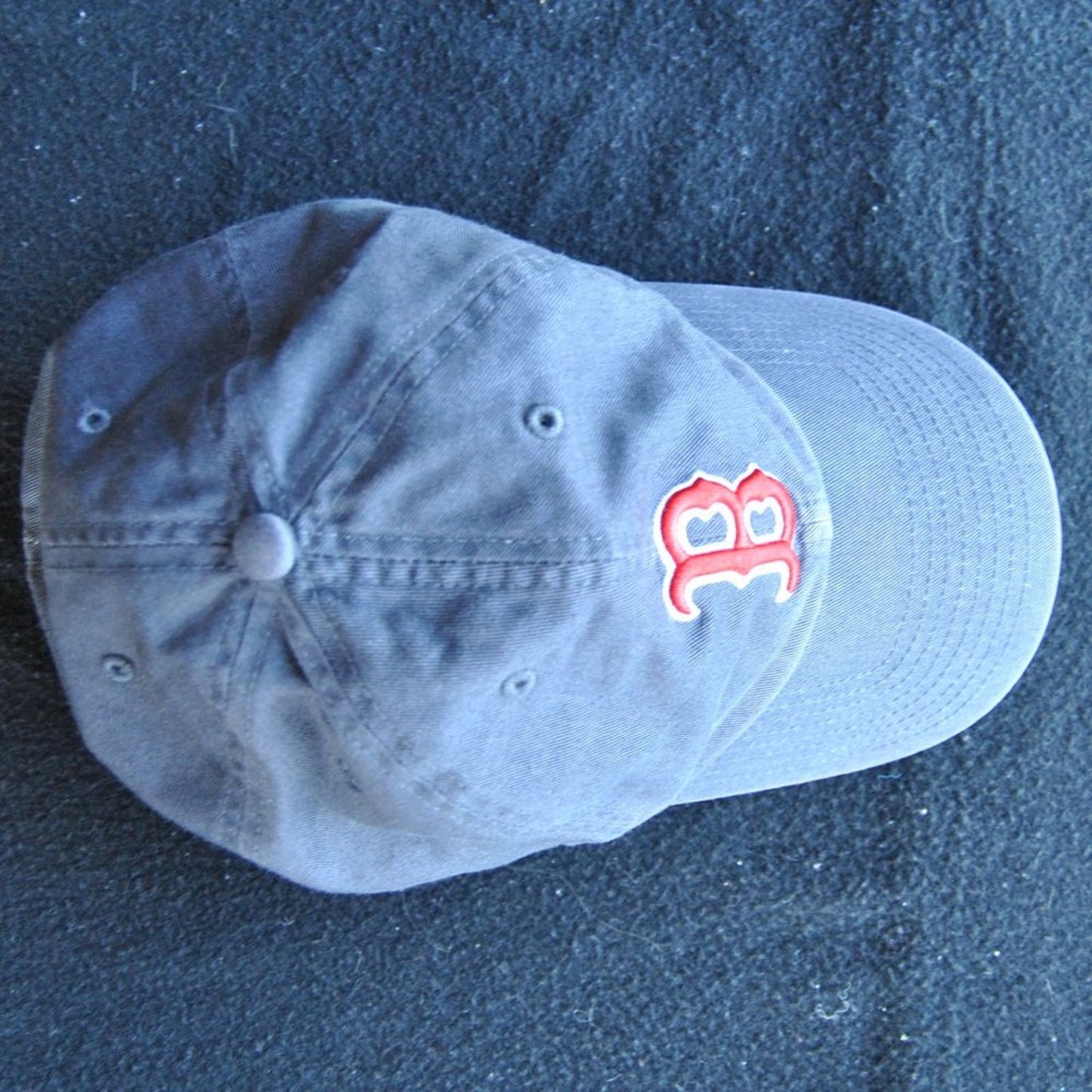 Boston Red Socks MLB Large Blue & Red Fitted Hat