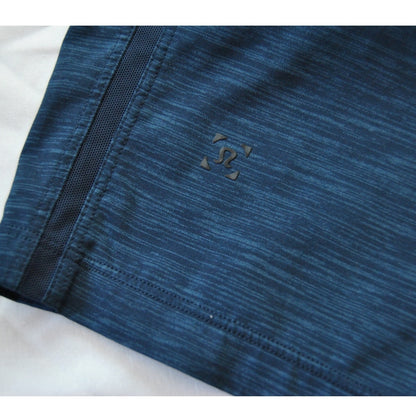 Lululemon Navy Blue X-Small 9" Inseam Lined Blue Shorts w/ Pockets