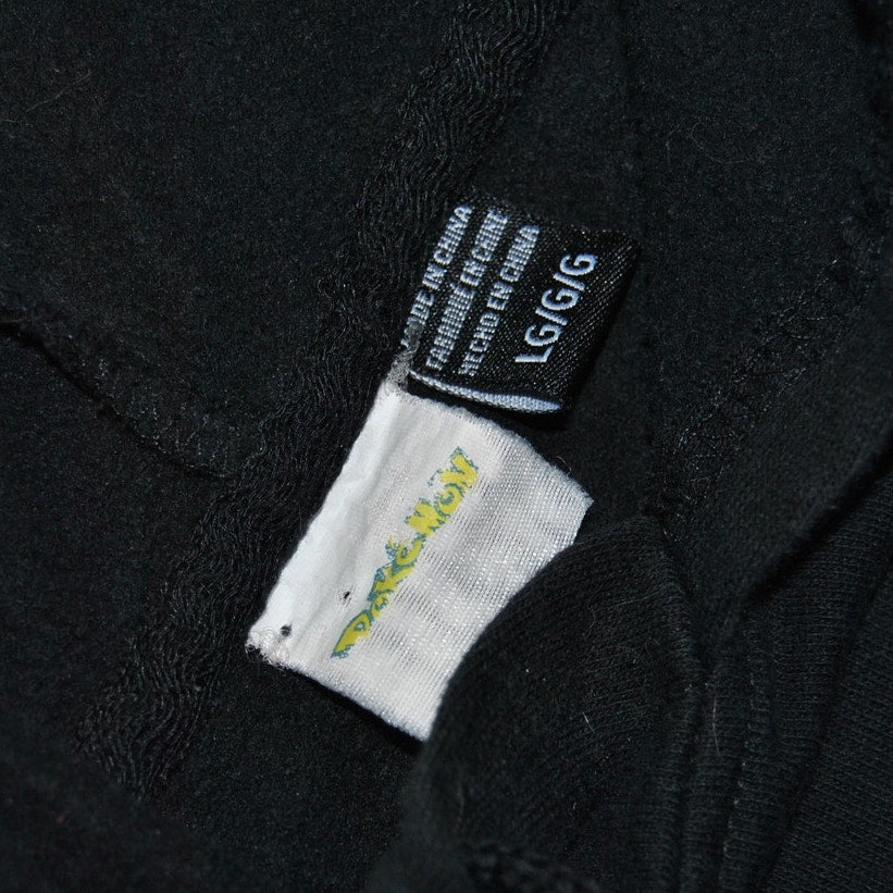 Pokemon Starter Pokemon Large Black Hoodie w/ Front Pocket