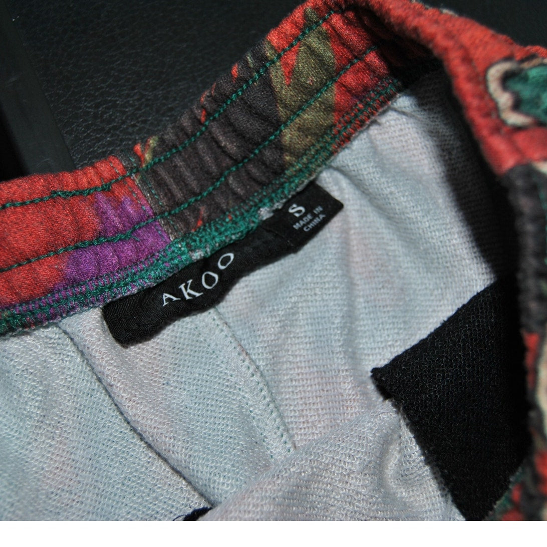 Akoo Hunter Trapper Small Lion & design Pattern Shorts w/ Pockets