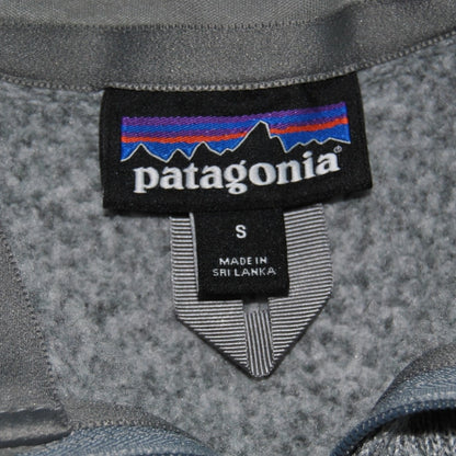 Patagonia Quarter Zip Sweater Small Gray