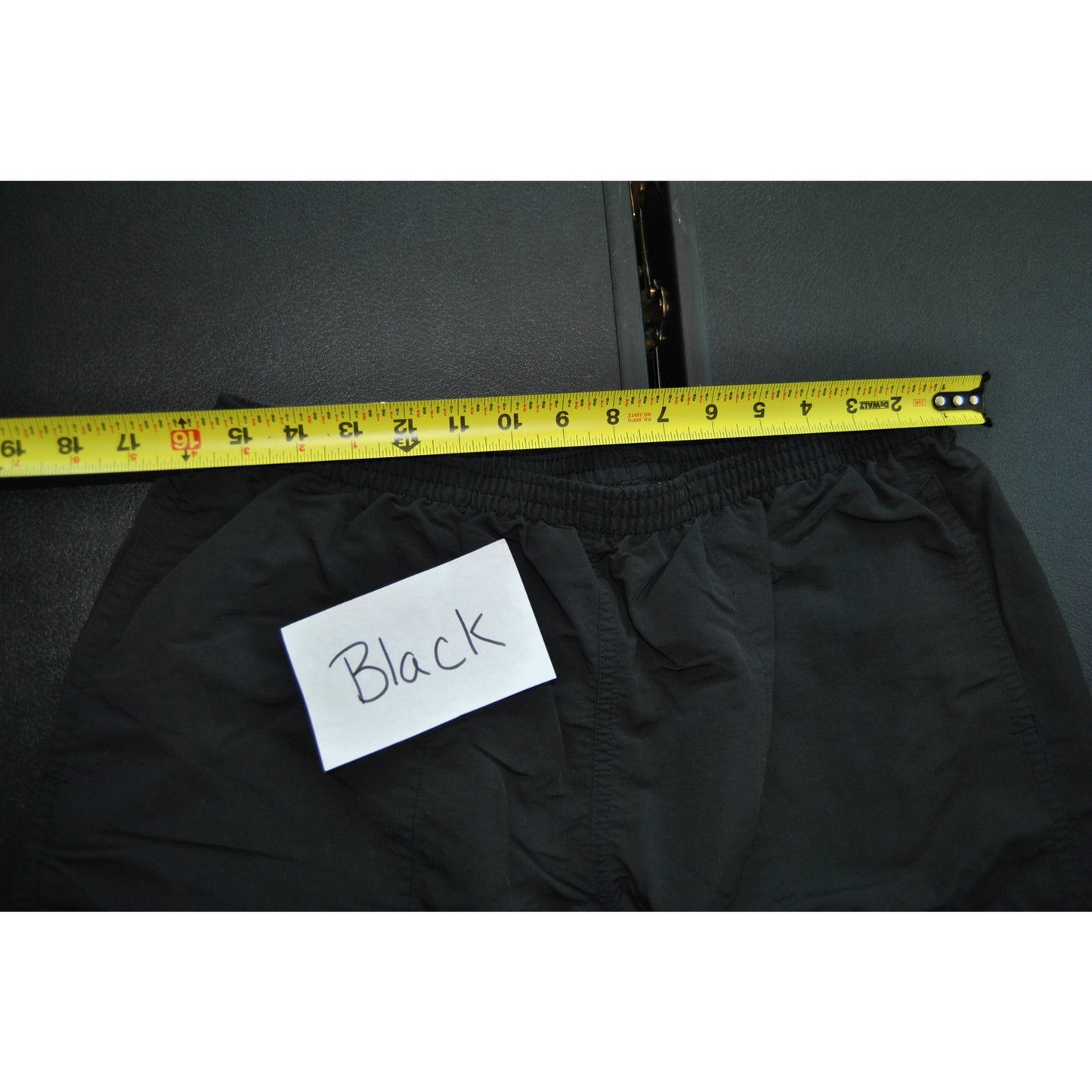 Patagonia Large Black 7" Inseam Shorts w/ Front & back Pocket