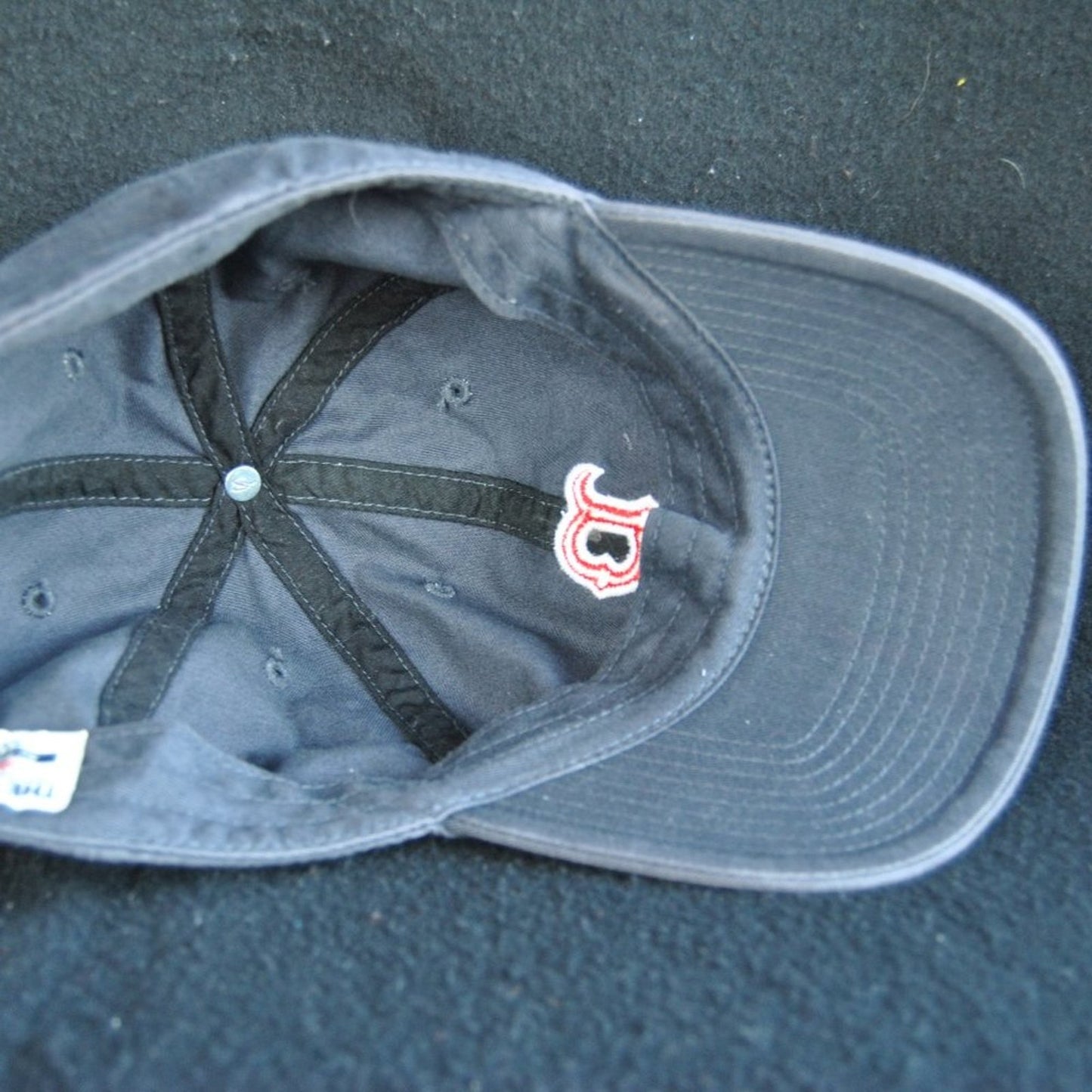 Boston Red Socks MLB Large Blue & Red Fitted Hat