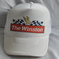 The Winston Vintage White Snap Back Trucker Hat