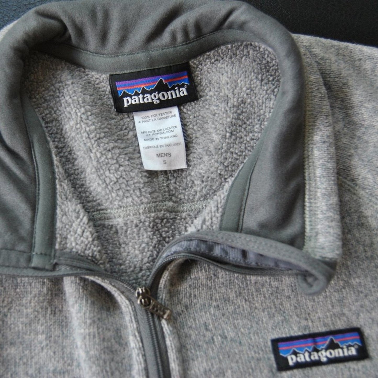 Patagonia Better Sweater Small Gray Quarter-Zip Pullover Fleece