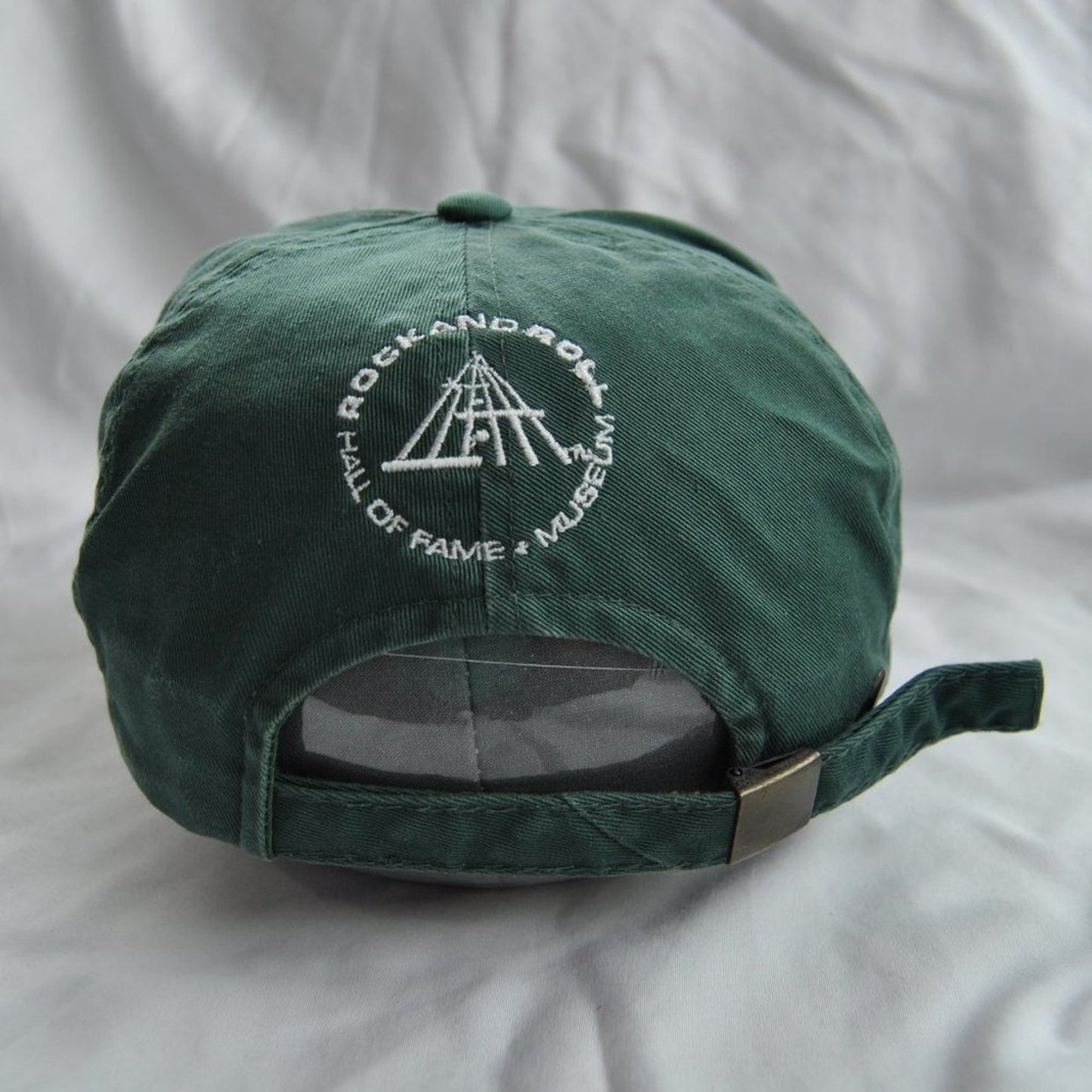 Rock USA Rock and Roll Hall of Fame Museum Green Adjustable Hat