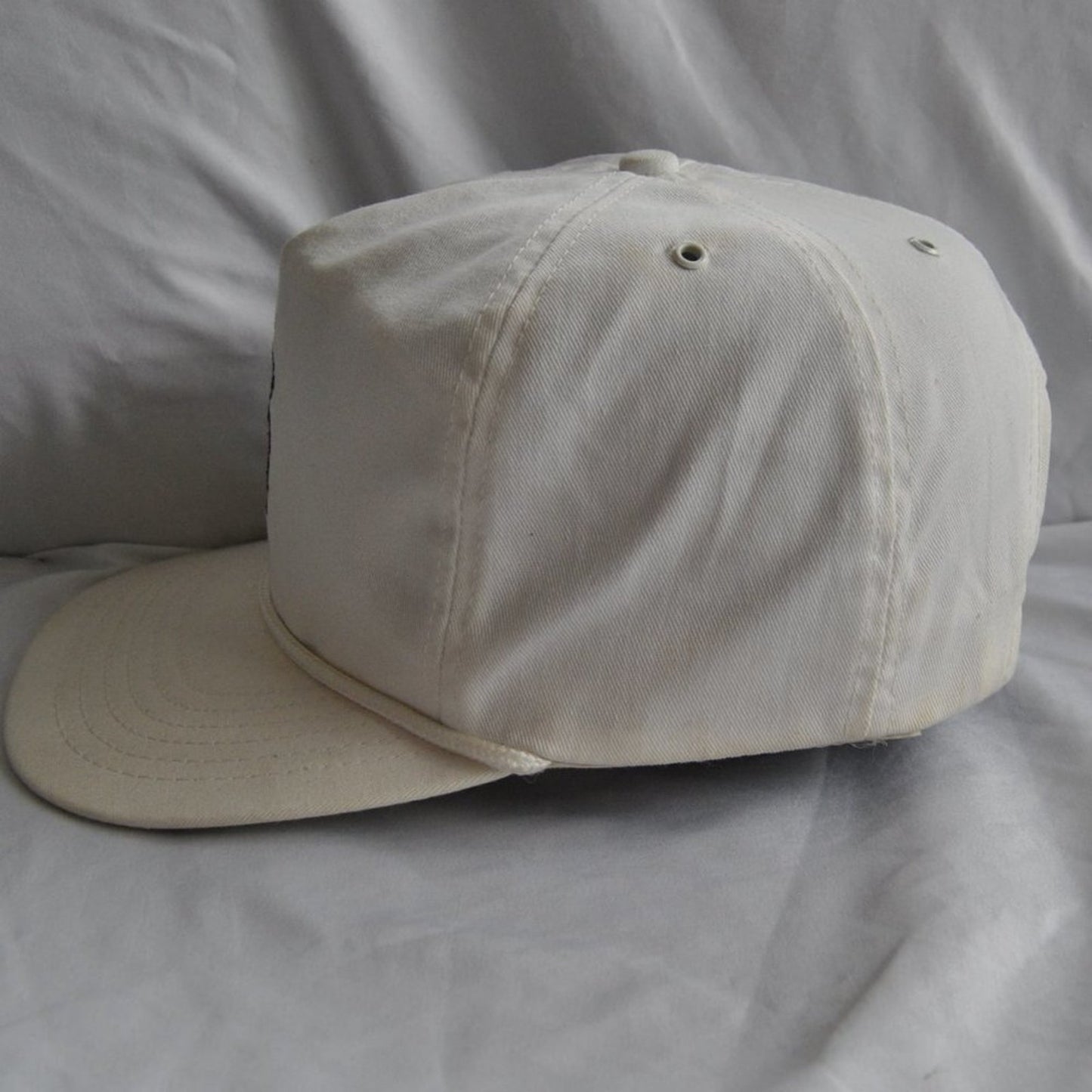 Vintage Off White Disney Mickey Mouse Snapback Hat
