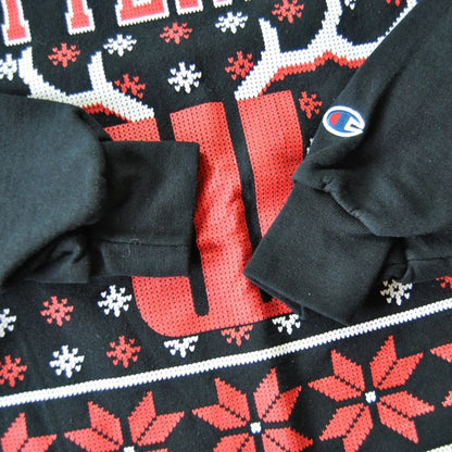 Champion Wittenberg Christmas Medium Black Crewneck Sweater