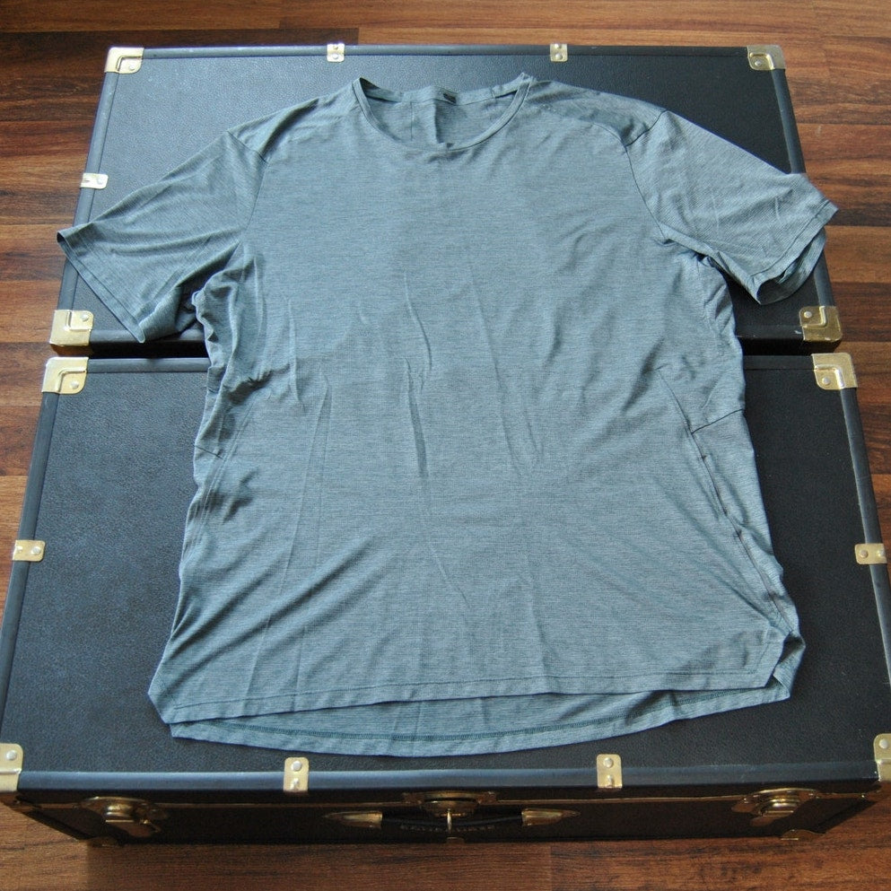 Lululemon Short Sleeve Shirt Gray