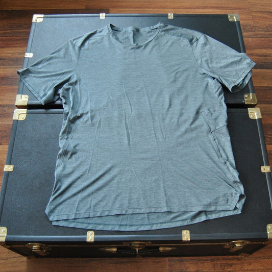 Lululemon Short Sleeve Shirt Gray