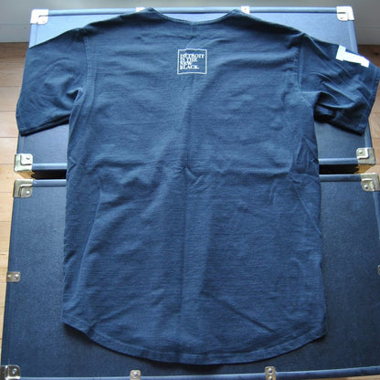 Detroit Is The New Black 1701 Medium Black Button-down Jersey
