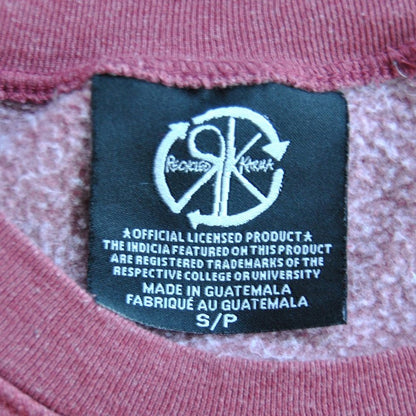 Harvard Small Crimson Red Crewneck Sweater Recycled Karma