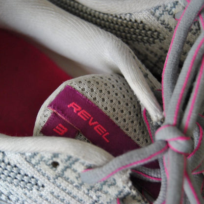 Brooks Revel 3 Pink and Gray Size 10 Running Shoe