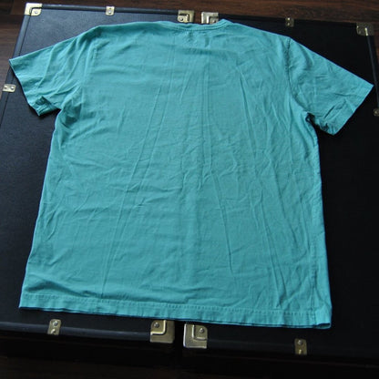 Psycho Bunny Teal/Blue Short Sleeve Shirt Size: 6 Medium