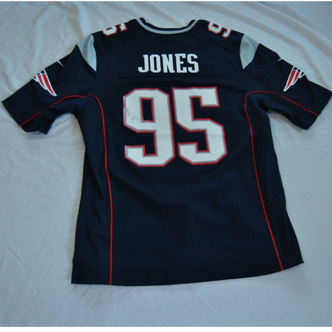 Chandler Jones #95 New England Patriots NFL Nike Game Day Jersey Large