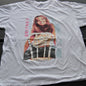 Britany Spears X-Large White Short Sleeve Shirt