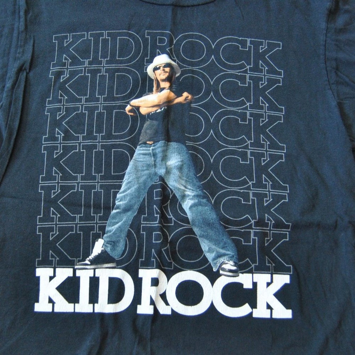 Kid Rock Rebel Soul 2013 U.S. Tour Medium Black Short Sleeve Shirt