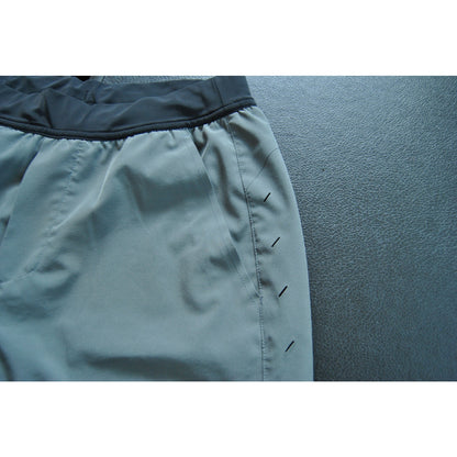 Ten Thousand Small Gray & Black Interval Shorts w/ Pockets