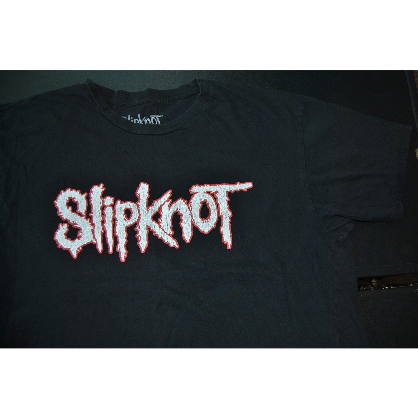 Slipknot Large Black Crop Top
