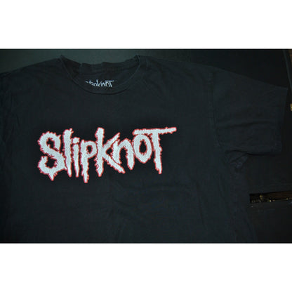 Slipknot Large Black Crop Top