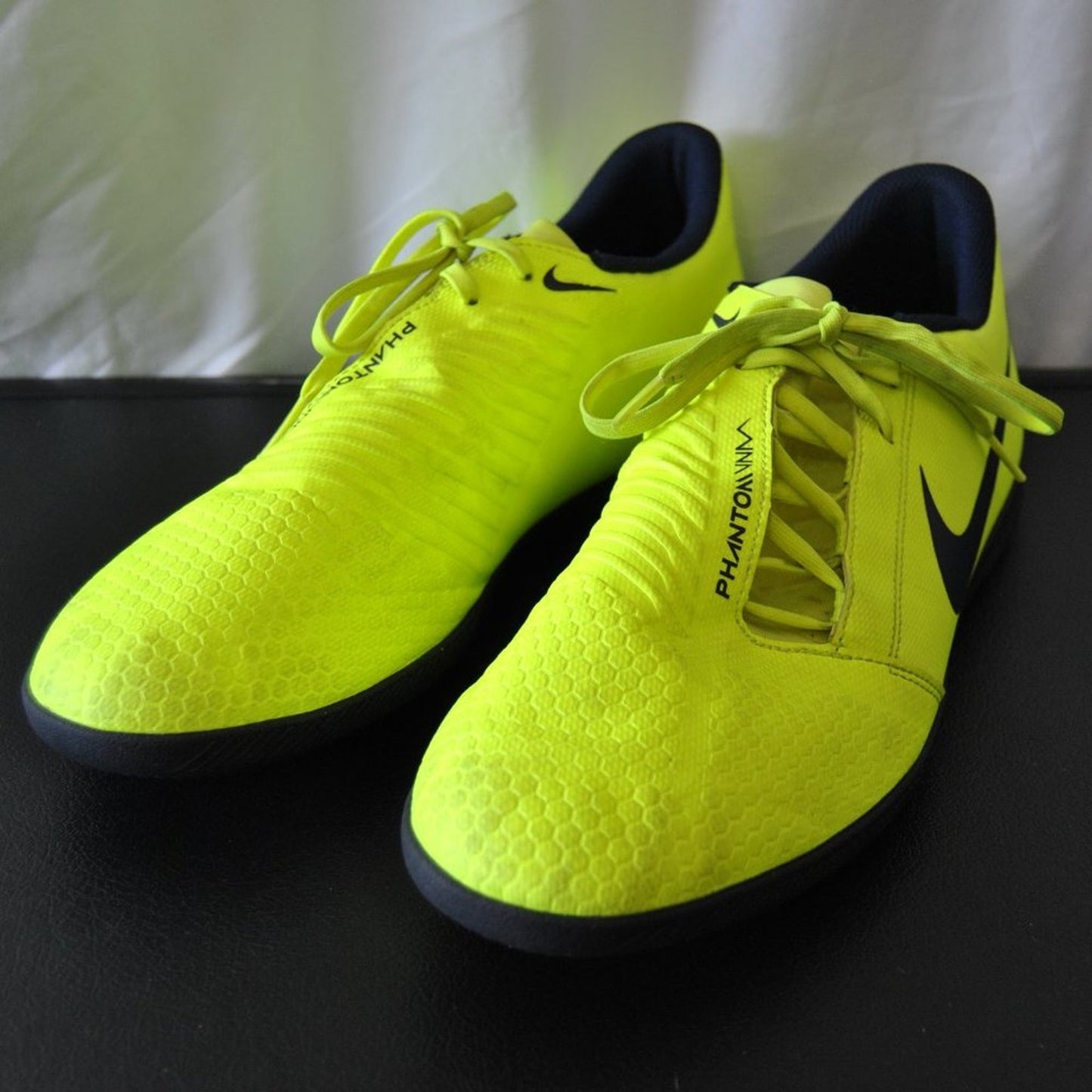 Nike Phantom Venom Neon Yellow & Black Turf Shoes Size: 12