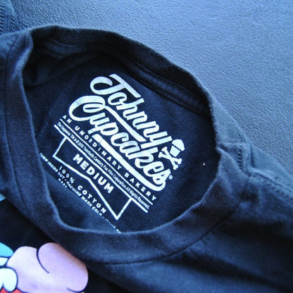 Johnny Cupcakes x The Simpsons Itchy & Scratchy Medium Black Short Sleeve