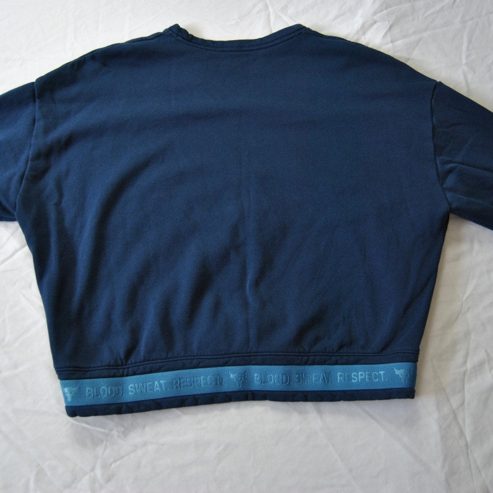 Project Rock Medium Under Armour Crop Top Sweater