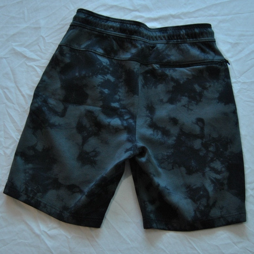 American Eagle Shorts Smoke Design Black Gray Small