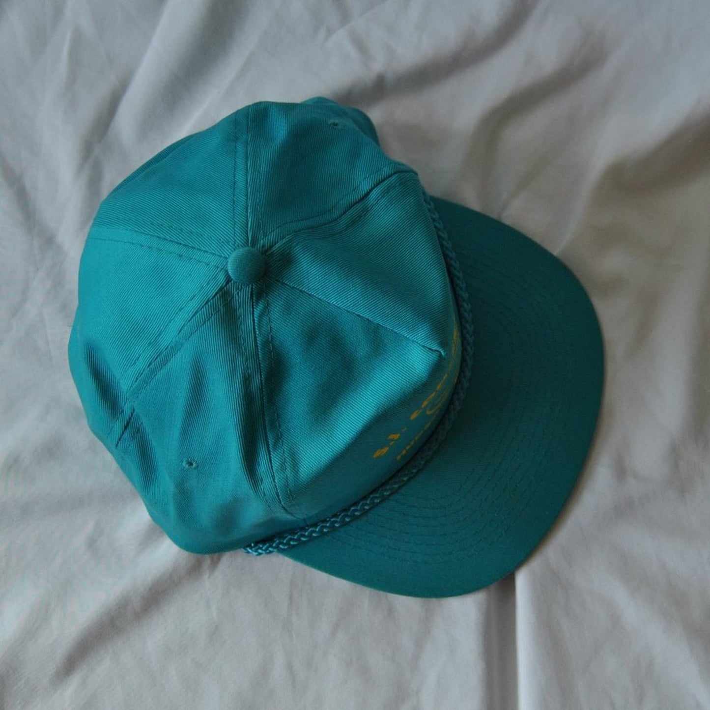 S.J Concessions Hudson Teal, Blue, & Yellow  Florida Snapback Hat (OSFM)