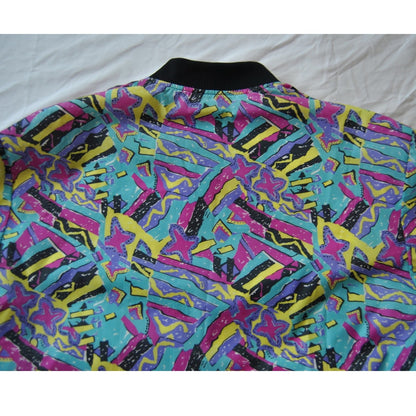 The Incrowd Collection 90 Pattern Full Zip up Jacket Large