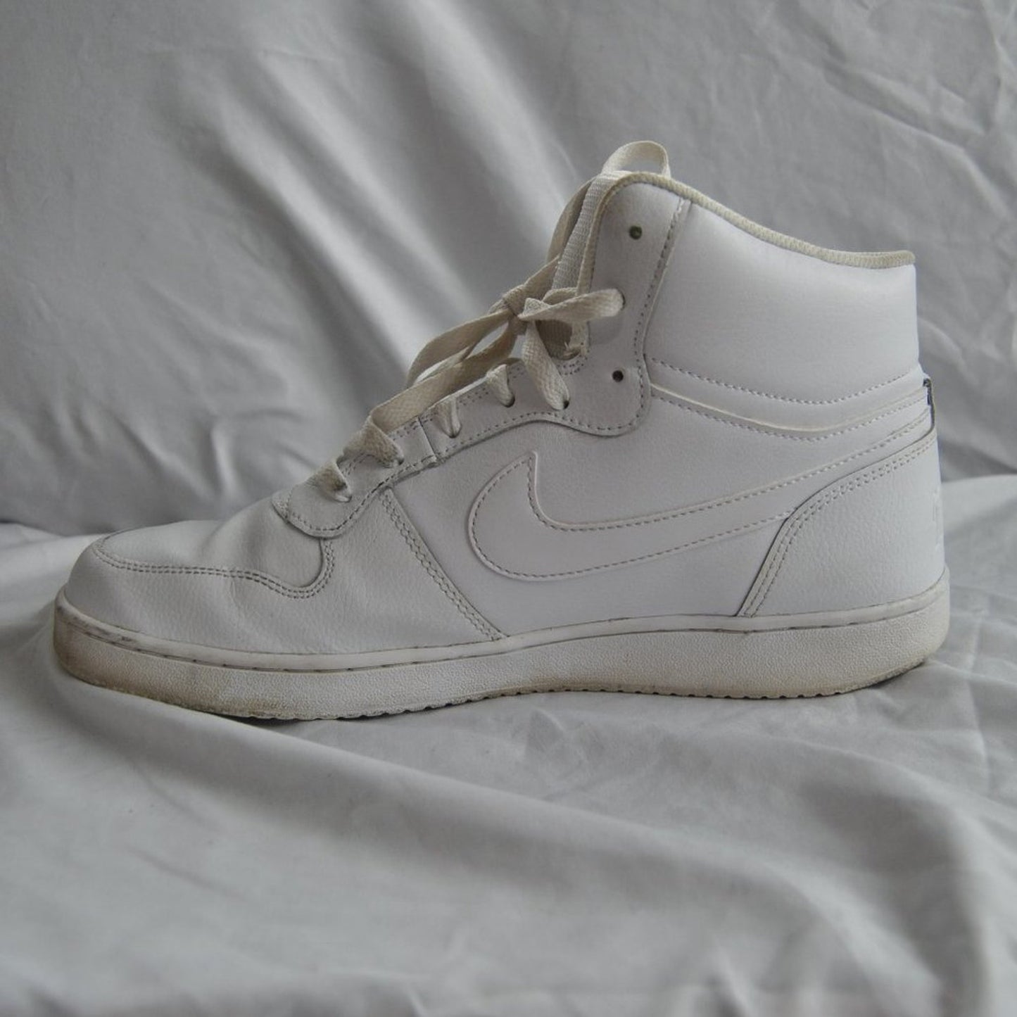Nike Ebernon Mid All White Shoes Men's Size 11.5