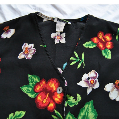 Promises Promises Hawaiian Button Down Shirt Size 12