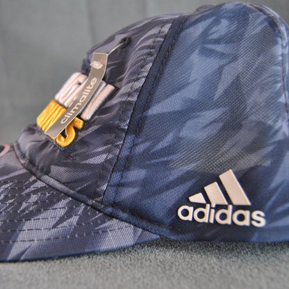 Adidas University of Michigan Blue Pattern Wolverine Snap Back Hat (New)
