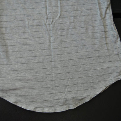 Lululemon Striped Gray Short Sleeve Shirt 6