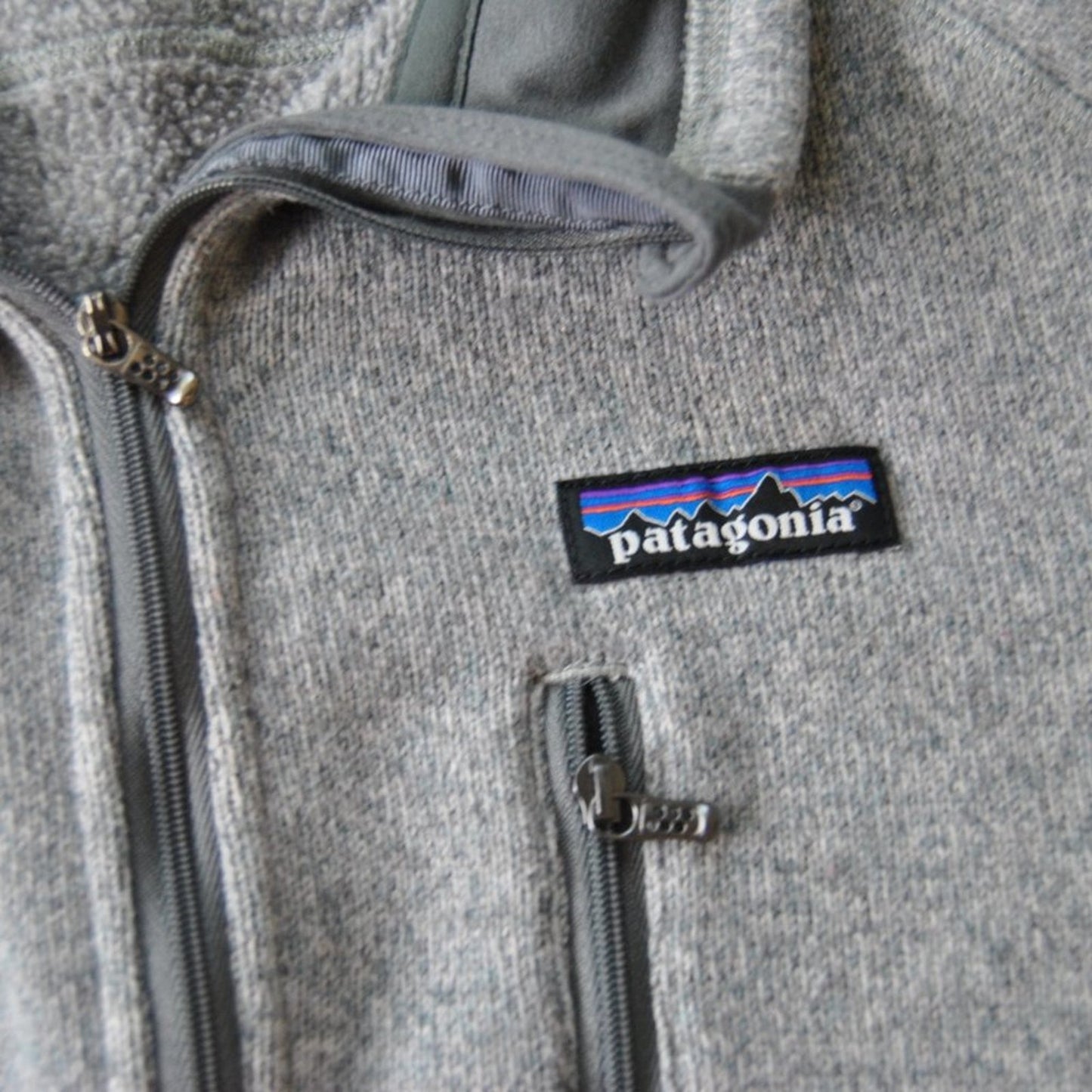 Patagonia Better Sweater Small Gray Quarter-Zip Pullover Fleece