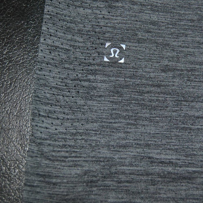 Lululemon Large Gray Short Sleeve Shirt "Get Outside Get Sweaty"