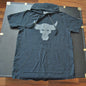 Project Rock's Medium Black/Dark Gray Brahma Bull Short Sleeve Hoodie