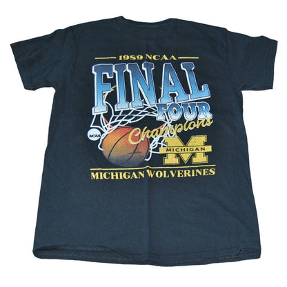 1989 NCAA Final Four Champions University of Michigan Short Sleeve Shirt