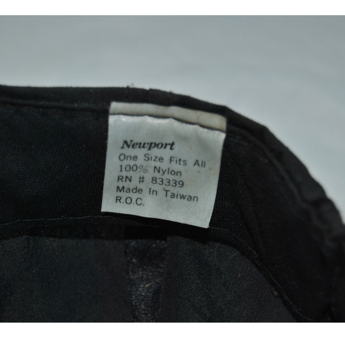 Vintage 90s Newport Pleasure Black Promo Black & Green Snapback Hat
